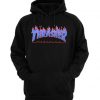 Thrasher Blue Flame Logo Hoodie