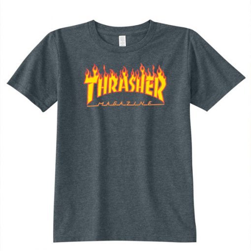 Thrasher Flame logo t-shirt 3