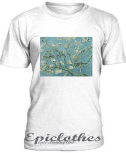 Vincent Van Gogh Blossoming Almond Tree T-Shirt