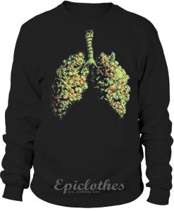 Weed lungs sweatshirt