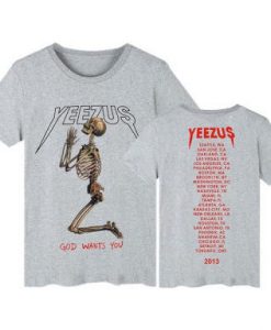 Yeezus Tour 2013 t shirt
