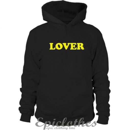 Yellow printed Lover Hoodie