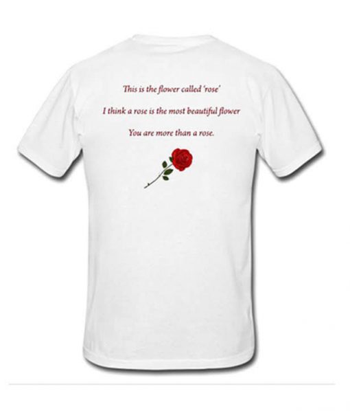 You are more than a rose t shirt