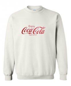 enjoy coca cola sweatshirt