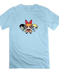 power puff girls blue t shirt