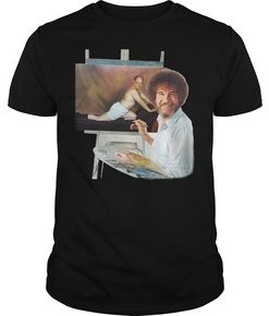 Bob Ross and Seinfeld George The Timeless Art of Seduction shirt