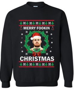 Connor MC Gregor christmas sweatshirt