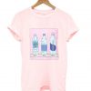 Corner Store Water Bottles Pink T shirt