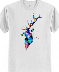 Deer Rainbow colored Tshirt