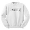 Fashun White Sweatshirt