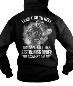 I can't go to hell the devil still has remaining order hoodie