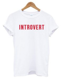 Introvert Logo T shirt