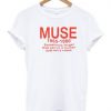 Muse 1965 - 1980 T shirt