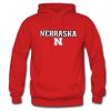Nebraska Font red hoodie