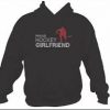 Rhinestone proud hockey girlfriend hoodie