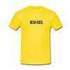 Rich Kids yellow t shirt