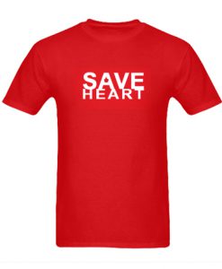 Save Heart t Shirt