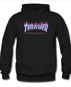 Thraser Blue flame hoodie