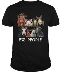 Farmers cattle ew people animal shirt