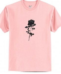 Black Rose printed T shirt