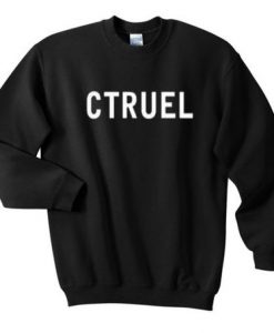 CTRUEL black Sweatshirt