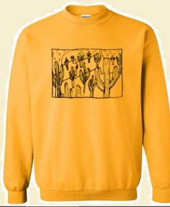 Cactus Graphic Sweatshirt