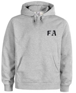 FA Font Style Hoodie