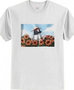 Girl with sunflower t Shirt