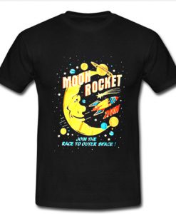 Moon Rocket T Shirt