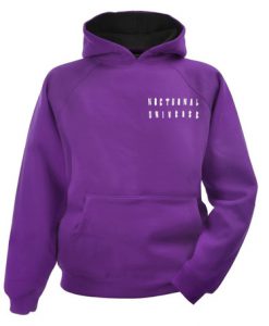 Nocturnal Universe Hoodie Purple