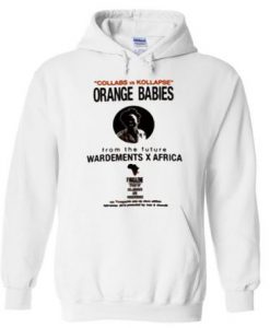 Orange Babies Hoodie Pullover