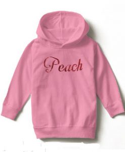 Peach Pink Hoodie