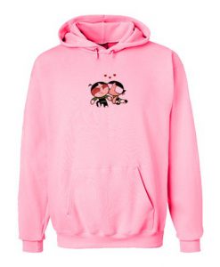 Powerpuff Girl Buttercup Kiss Hoodie