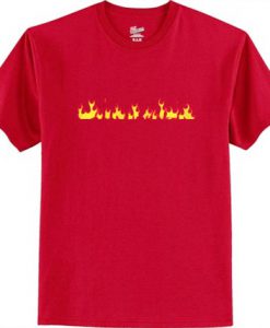 Red Flames T Shirt