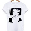 Smoking Girl Anime T shirt