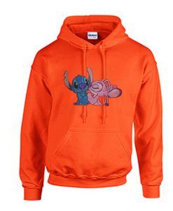 Stich Orange Hoodie