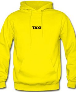 Taxi Yellow Hoodie Pullover