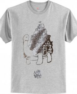 Turtle with birdhouse T Shirt