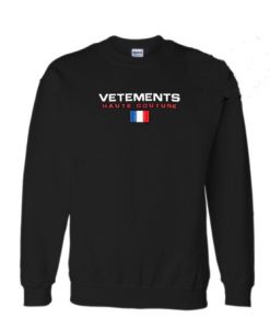 Vetements Haute Couture Sweatshirt