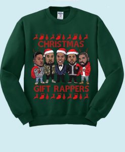 christmas gift rapper sweatshirt