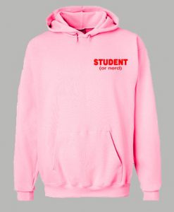 student or nerd hoodie