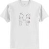 Angel and Devil Graphic T Shirt