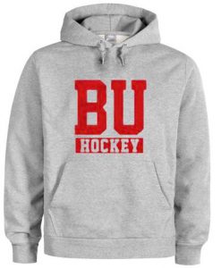 BU Hockey Logo Hoodie