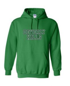 Beverly Hills Green Hoodie