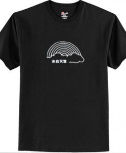 Cloud Japanese Graphic T Shirt