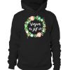 Floral Vegan AF Hoodie