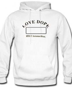 Love Dope Mtd Hoodie White