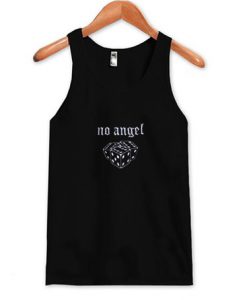 No Angel Black Tanktop