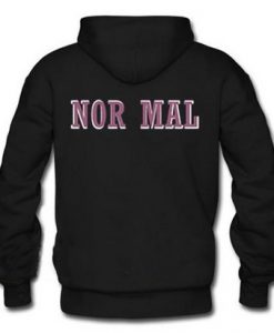 Normal Logo Back Hoodie