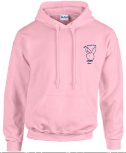 Playboy Pocket Logo Hoodie Pink